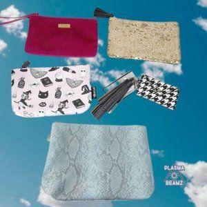 5 Pack of Make-Up and Keychain Bags